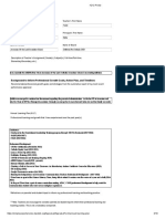 Background To Inform Professional Growth Goals, Action Plan, and Timelines