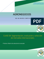 Clase 4. - AGRONEGOCIOS - 2022-II