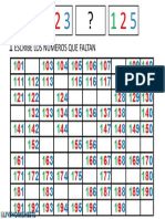 Tabla Al 200 para Completar