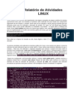 Utilização Do Terminal Linux