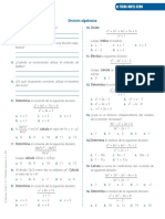 F0 - División Algebraica