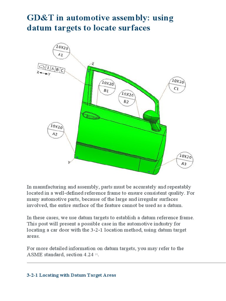Gdt Datum Pdf Cartesian Coordinate System Classical Mechanics