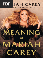 O Significado de Mariah Carey - Mariah Carey | PDF | Natal | Tempo