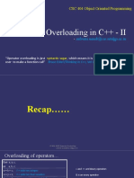 SN Operator Overloading in C++ II 2023