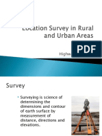 3) Location Survey