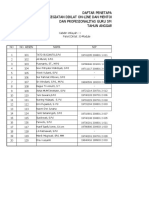 Pembagian Nomor Absen