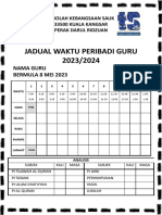 Tapak Jadual Manual Boleh Edit