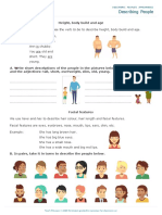 Describing People Exercises