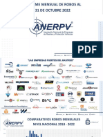 Estadistica Mensual de Robo ANERPV Octubre MAPAS 2022