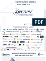 Informe Mensual de Robos Al 30 de Abril 2023 Anerpv