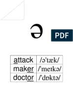 Phoneme Schwa