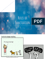 Punctuation Rules presentation