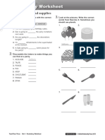 T2T3 U1 Vocabularyworksheet