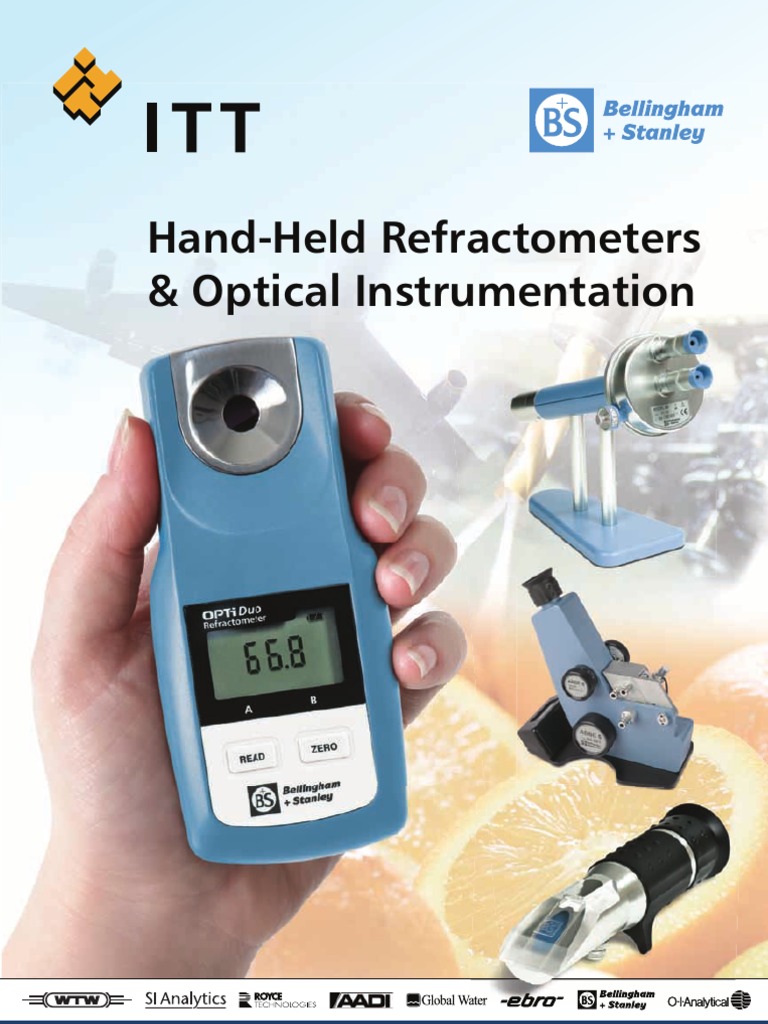 OPTi - New Digital Hand Refratometers, PDF, Electromagnetic Radiation