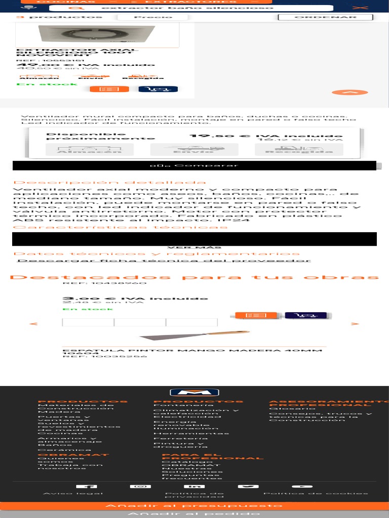Httpswww obramat esextractor bano silenc 100 25029976 html pdf