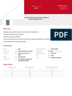 Drevi Technical Sheet Es