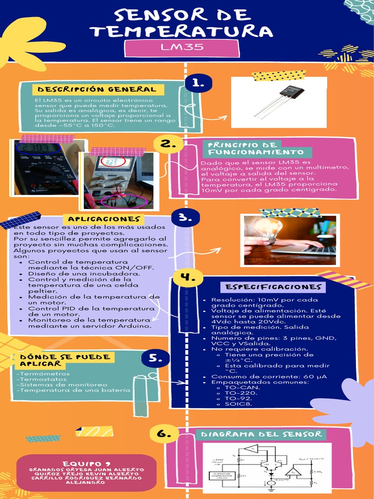 Sensor de Temperatura LM35 | PDF | Sensor | Electrónica