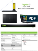 Manual Notebook Acer A515-51-56K6 - RESUMIDO