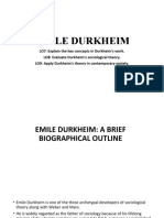 Emile Durkheim