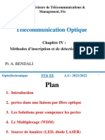 Télécommunication Optique Chapitre IV