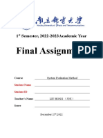 Final Assignment 