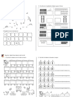Leer Números Del 0 Al 20 y Representarlos en Forma Concreta