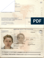 Passeport Esther ROY