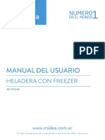 Manual Del Usuario Heladera RF F19XAR1