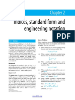 Indices, Standard Form and Engineering Notation