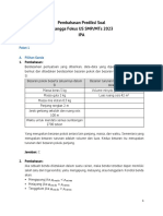 Pembahasan Fokus US SMP 2023 IPA