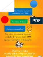 1° Básico REPRESENTAR DECENAS Y UNIDADES