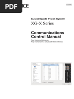 XG-X Series: Communications Control Manual