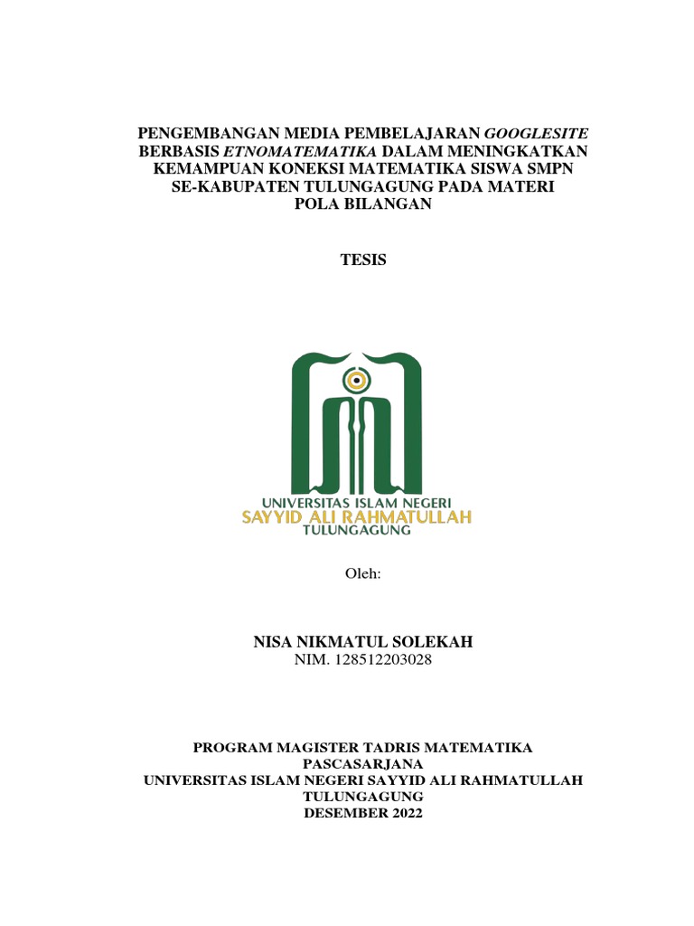 Tesis Full Revisi Selesai Pdf