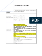 Grupo Que Piensa y Siente - Análisis de Problemática