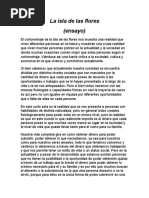 La Isla de Las Flores