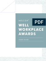 Well Workplace Awards Users Guide
