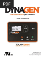 Dynagen tg350 Usermanual Man-0097