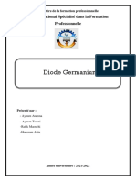 Diode Germanium: Institut National Spécialisé Dans La Formation Professionnelle