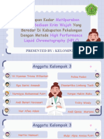 Identifikasi Krim Wajah DGN HPLC-KLP 3-1