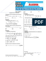 Ejercicios Resueltos de Factorizacion de Polinomios Pagina Educativa