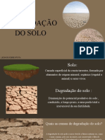 Degradação Do Solo