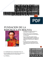 Proceso de Salud en Bolivia PSB