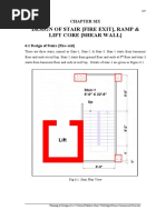 Serial-8 CHAPTER VI-Design of Stair, Ramp & Lift Core