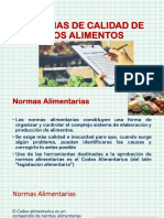 U3 Normas de Calidad de Los Alimentos