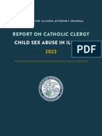 REPORT ON CATHOLIC CLERGY CHILD SEX ABUSE IN ILLINOIS 2023