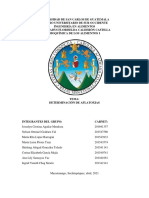 Determinación de Aflatoxinas