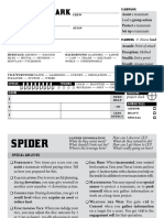 Blades Playbook Large Print SPIDER