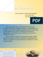 Take Ionescu