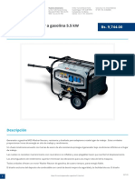 Generador A Gasolina 5 5 KW