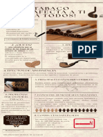 Infografía de Proceso Periódico Vintage Antiguo Marrón